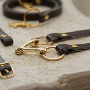 Hobby Horse Making Of - Zubehör Halfter (braun, gold) 03